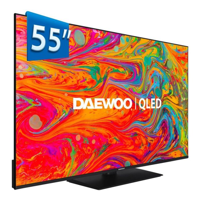 Daewoo 55DM65QV Smart TV 55 Pulgadas QLED 4K UHD HDR10 Dolby Audio VIDAA 1 Daewoo 55DM65QV Smart TV 55 Pulgadas QLED 4K UHD HDR10 Dolby Audio VIDAA 1