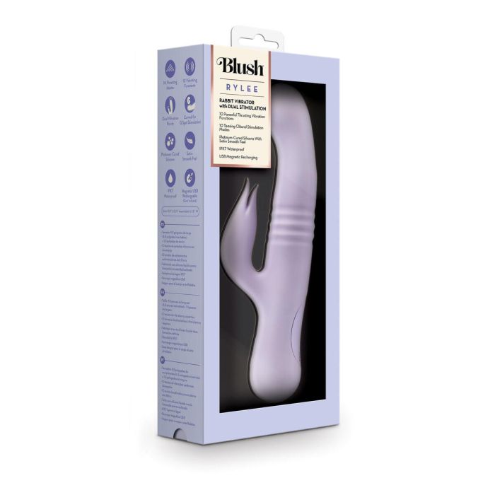 Vibrador Punto G Blush Morado 1