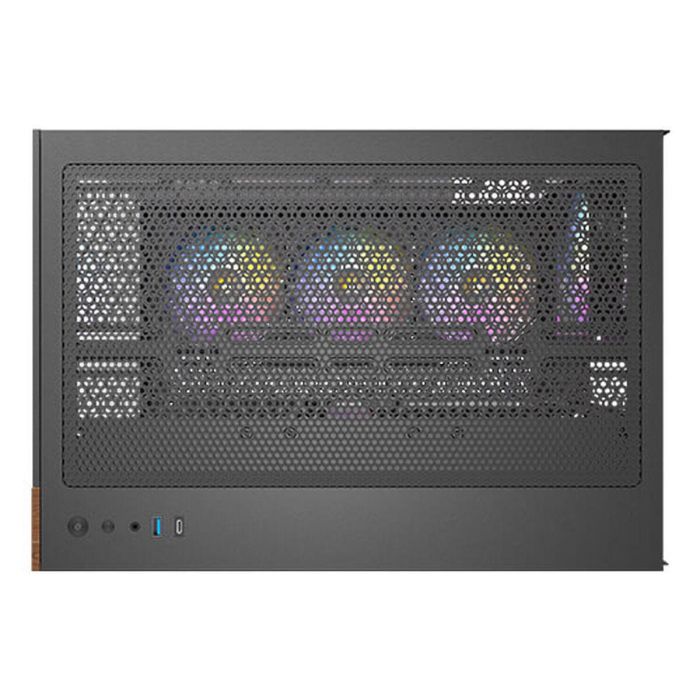 Antec CX800 Midi Tower PC Negro/Madera con Ventana Lateral y Ventiladores Preinstalados (2x 120mm Laterales, 1x 120mm Trasero) 1