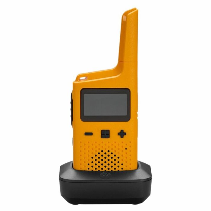 Motorola Walkie Talkies TALKABOUT T72 Amarillo - Alcance 8 km - PMR446 - 16 Canales - 121 Códigos 20 Motorola Walkie Talkies TALKABOUT T72 Amarillo - Alcance 8 km - PMR446 - 16 Canales - 121 Códigos 20