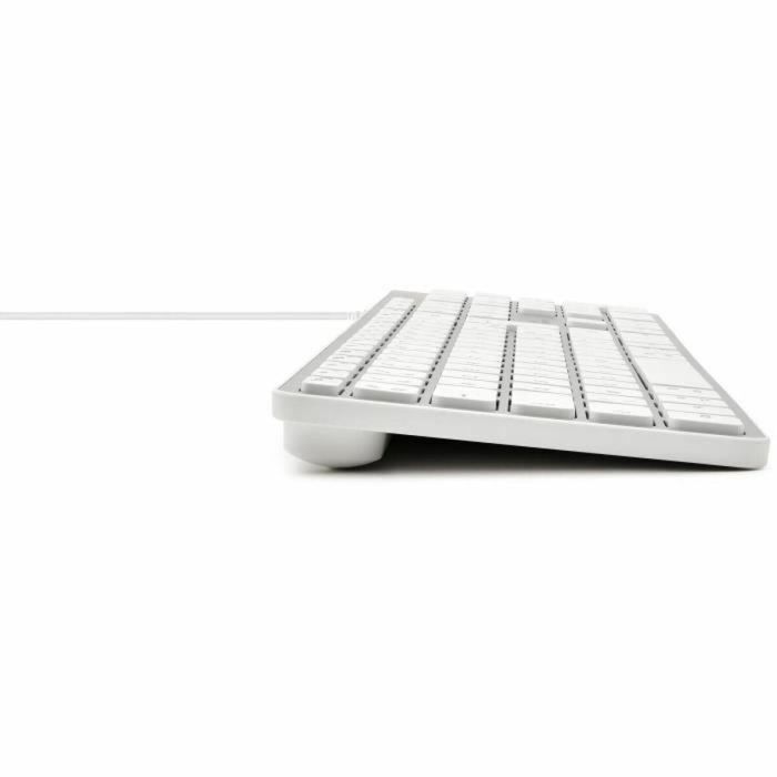 Bluestork Teclado con Cable para Mac y MacBook, 13 Atajos Multimedia, Incluye Adaptador USB/USB-C, Diseño Francés 2