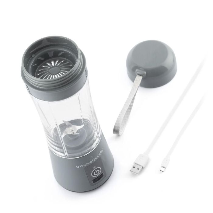 Batidora de Vaso Portátil Recargable Shakuit InnovaGoods 3 Batidora de Vaso Portátil Recargable Shakuit InnovaGoods 3