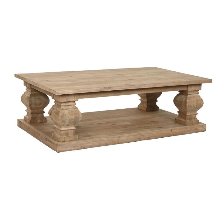 Mesa Centro Shabby DKD Home Decor 91 x 48 x 152 cm 4