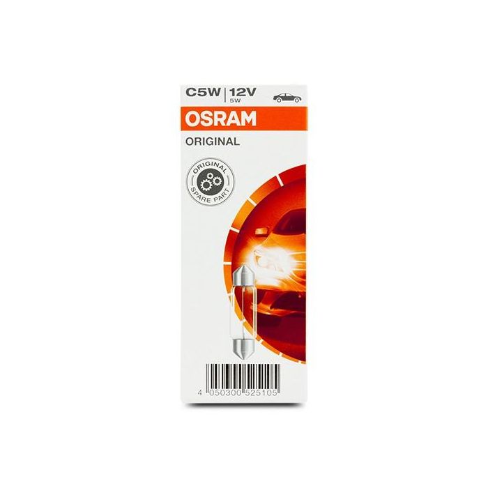 Osram Orginal 6418 Sv8,5-8 12 V 5 W | 10 Unidades OS6418 2 Osram Orginal 6418 Sv8,5-8 12 V 5 W | 10 Unidades OS6418 2