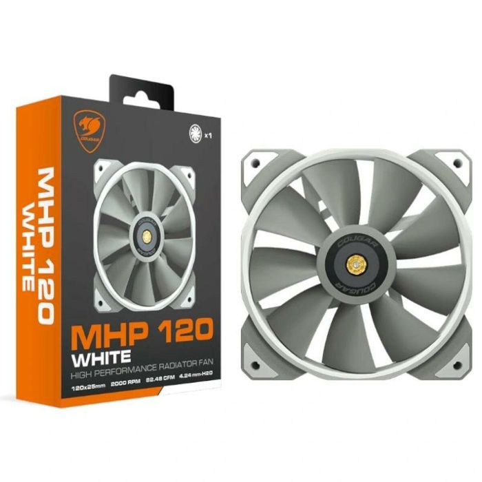 Ventilador de Caja Cougar 3MMHP12W1.0001 Ø 12 cm Blanco 0 Ventilador de Caja Cougar 3MMHP12W1.0001 Ø 12 cm Blanco 0