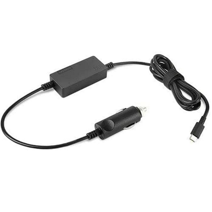 Lenovo 40AK0065WW Cargador Coche USB-C 65W para Portátil Negro 0 Lenovo 40AK0065WW Cargador Coche USB-C 65W para Portátil Negro 0