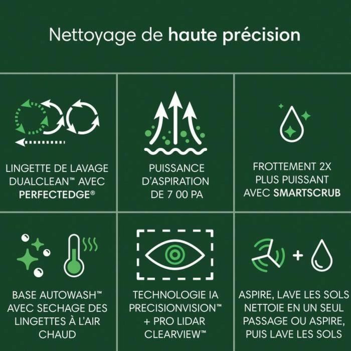 Irobot Roomba 505 Combo + AutoWash Robot Aspirador con Base Multifunción - Lava y Seca Toallitas con Aire Tibio - PrecisionVision IA 5 Irobot Roomba 505 Combo + AutoWash Robot Aspirador con Base Multifunción - Lava y Seca Toallitas con Aire Tibio - PrecisionVision IA 5
