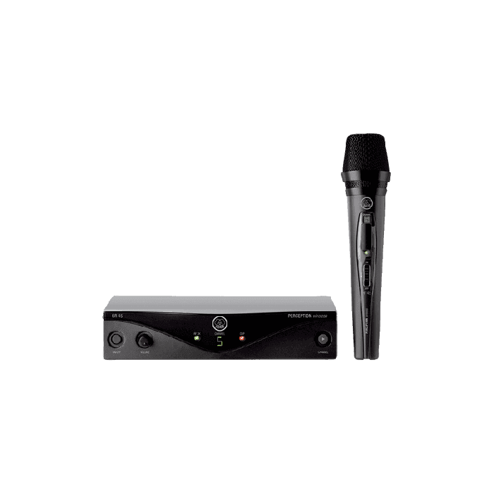 AKG Sistema Inalámbrico UHF Band A Vocal con Micrófono y Receptor