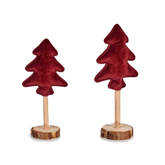 Arbol Terciopelo Soporte Madera Granate Krist+ 9X32CM (48 Unidades) Arbol Terciopelo Soporte Madera Granate Krist+ 9X32CM (48 Unidades)
