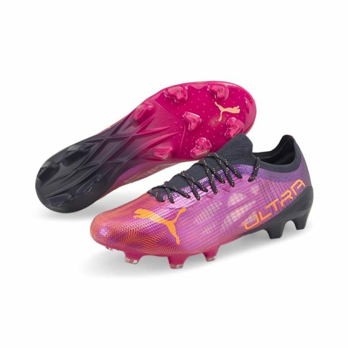 Botas de Fútbol para Adultos Puma Ultra 1.4 Fg/Ag Morado 2 Botas de Fútbol para Adultos Puma Ultra 1.4 Fg/Ag Morado 2