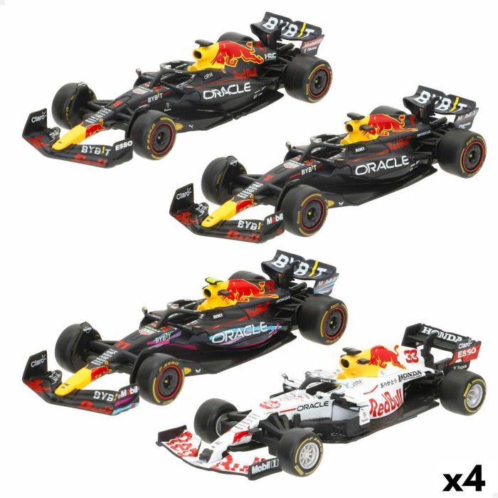 Coche de juguete Red Bull VERSTAP (4 Unidades) 0 Coche de juguete Red Bull VERSTAP (4 Unidades) 0