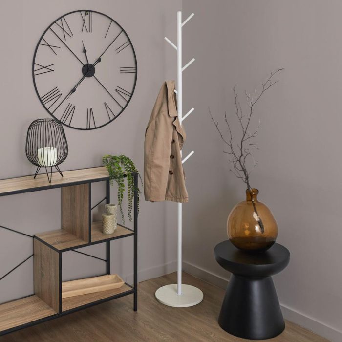 Perchero Loka Blanco Home Deco Factory 1 Perchero Loka Blanco Home Deco Factory 1
