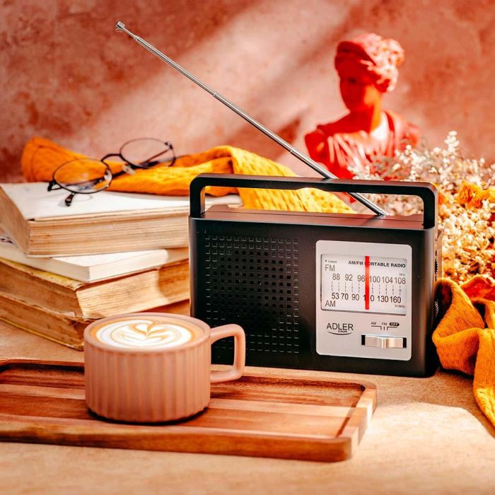 Adler Radio Portátil AM/FM 15.5 x 21 x 6 cm 6