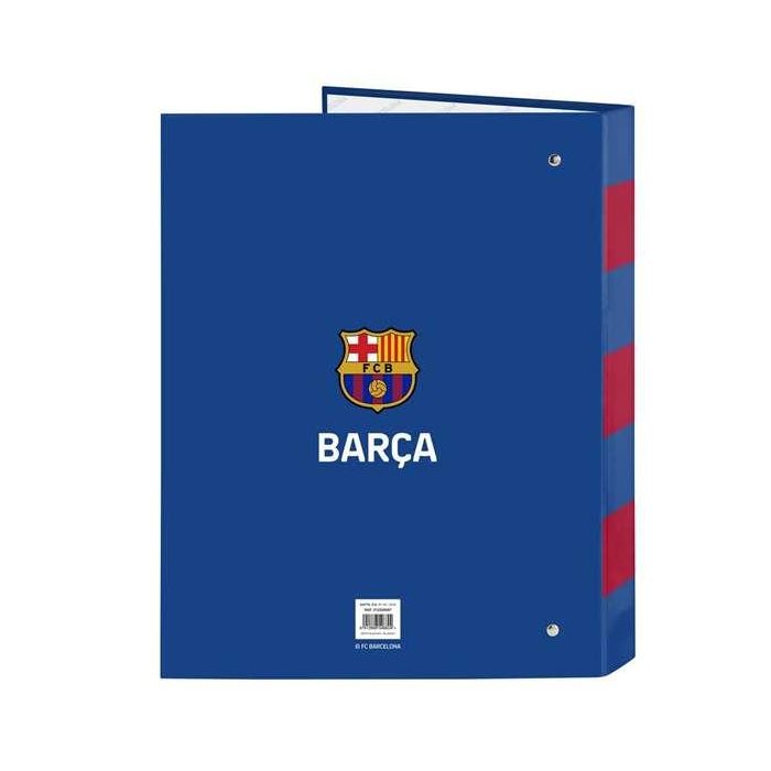 Carpeta 4 Anillas Mixtas Safta Folio F.C. Barcelona 2 Equipacion 23-24 1