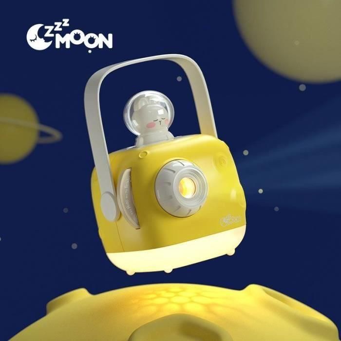 Proyector de historia - CGV - ZzzMoon 1.5 Amarillo, Batería integrada, Sin luz azul, Modo luz nocturna 2 Proyector de historia - CGV - ZzzMoon 1.5 Amarillo, Batería integrada, Sin luz azul, Modo luz nocturna 2