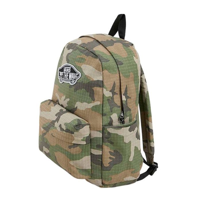 Mochila Casual Vans Old Skool Classic Vint Age Camo Caqui 1