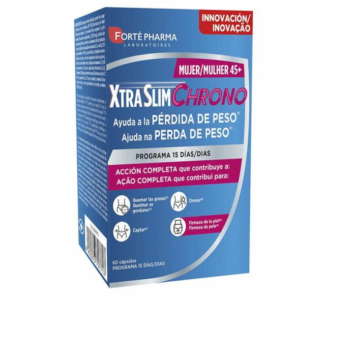 FORTÉ PHARMA XTRASLIM CHRONO MUJER 45+ 60 CÁPSULAS