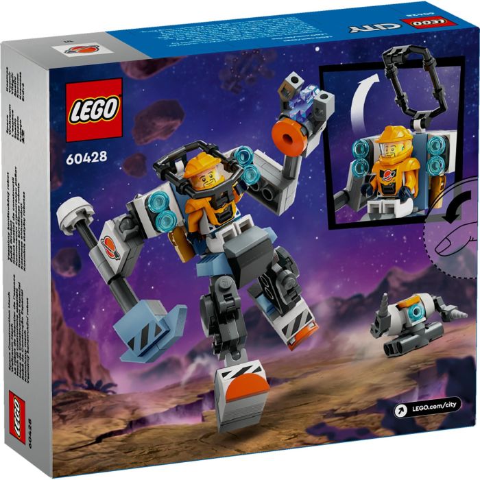 LEGO City Meca de Construcción Espacial 60428 - Juego de Construcción para Niños a Partir de 6 Años, 140 Piezas 11 LEGO City Meca de Construcción Espacial 60428 - Juego de Construcción para Niños a Partir de 6 Años, 140 Piezas 11