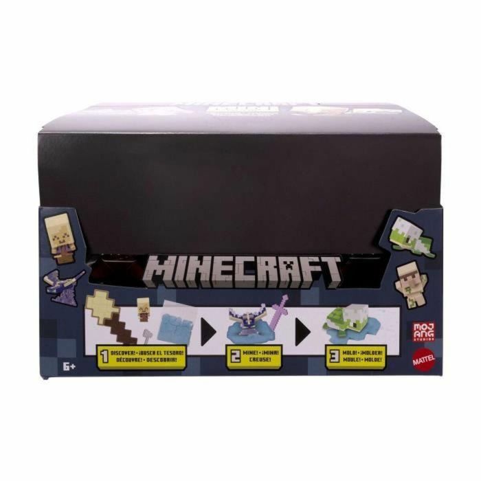 Mattel Minecraft Cabezas modulares mini de Minecraft - Surtido de figuras - HTK99 (modelo aleatorio) 3