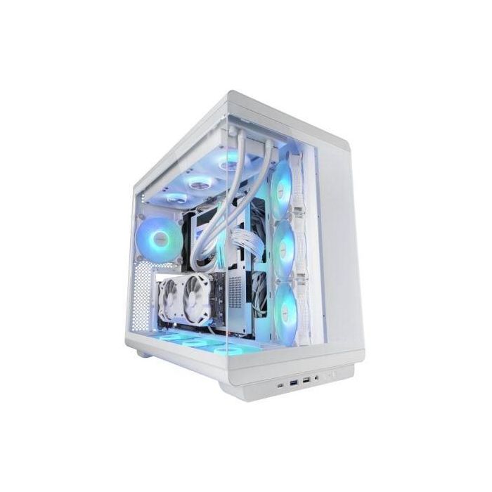 Caja Semitorre ATX Mars Gaming MCREVW Blanco 0 Caja Semitorre ATX Mars Gaming MCREVW Blanco 0