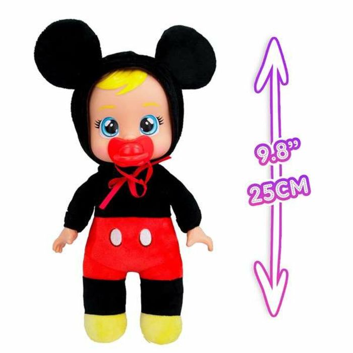 IMC Toys Muñeco Bebe Lloron Tiny Cuddles Disney 25 cm, Llora Lágrimas de Verdad, Incluye Chupete, Modelos Surtidos 3 IMC Toys Muñeco Bebe Lloron Tiny Cuddles Disney 25 cm, Llora Lágrimas de Verdad, Incluye Chupete, Modelos Surtidos 3