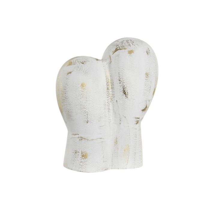 Figura Urban DKD Home Decor Blanco Dorado 10 x 30 x 23 cm 2