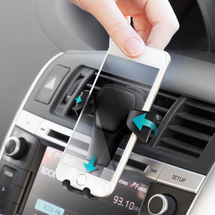 Soporte Gravitatorio de Móviles para Coche Gravder InnovaGoods 7 Soporte Gravitatorio de Móviles para Coche Gravder InnovaGoods 7