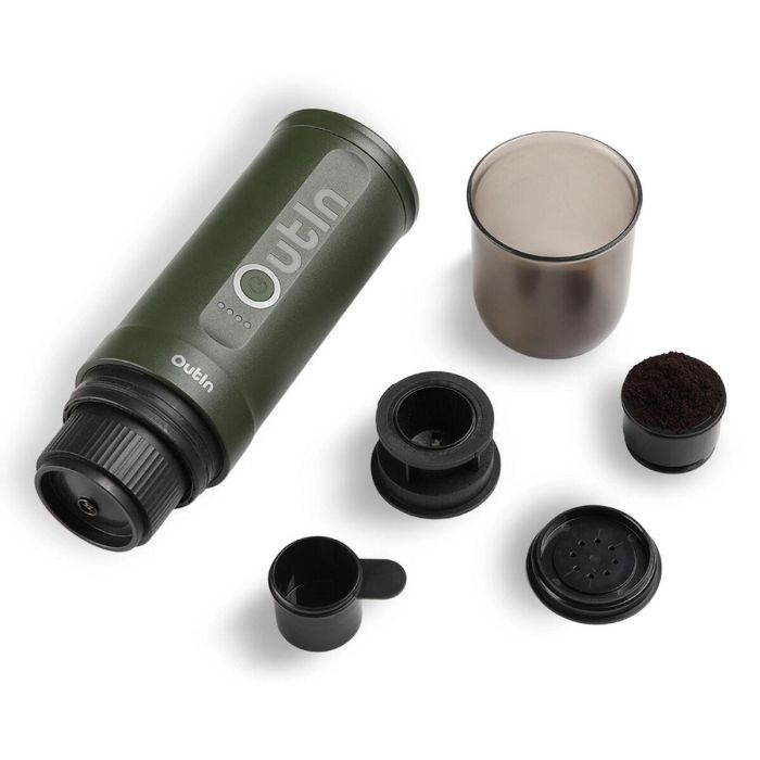 Cafetera Express Outin NESPRESSO Verde 9
