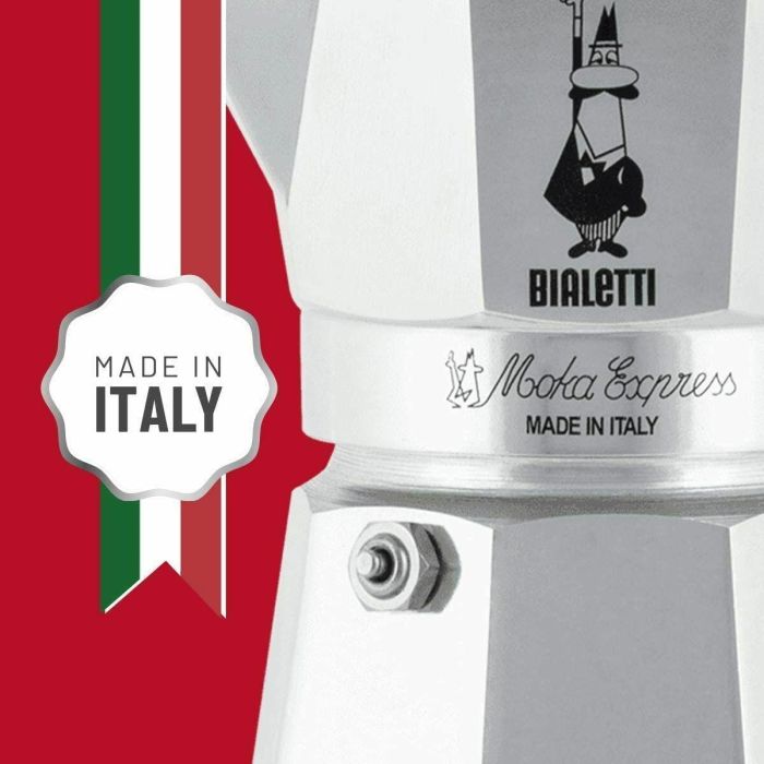 Cafetera Italiana Bialetti 0001162 Plateado Metal 12
