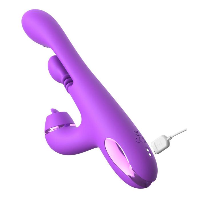 Vibrador Doble Estimulación Pipedream Fantasy for her Morado Púrpura 2