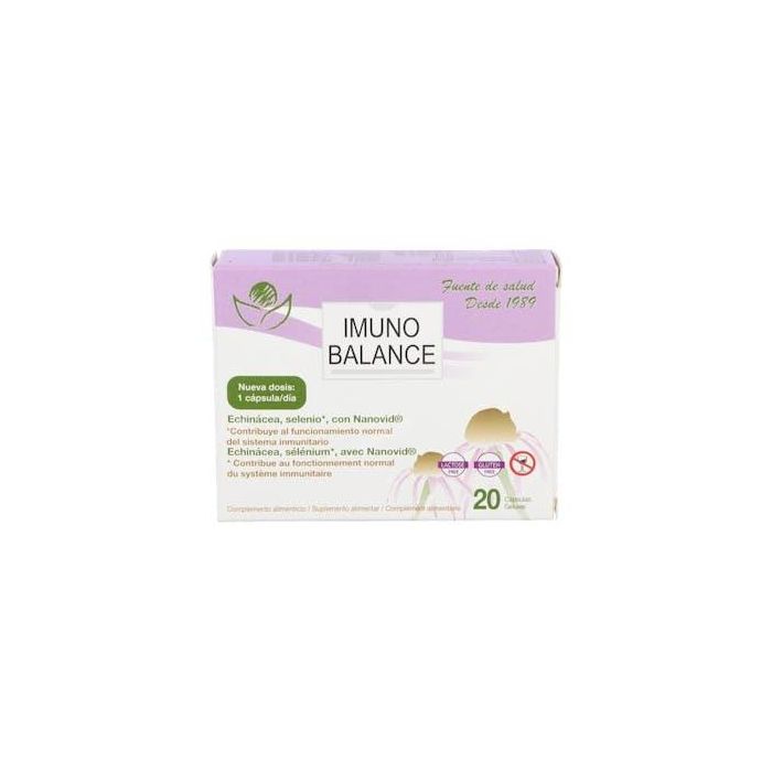BIOSERUM Inmunobalance 20 Cápsulas con Propóleo y Vitaminas para el Sistema Inmune