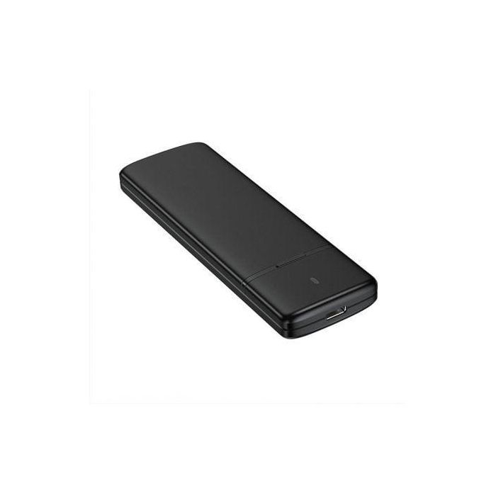 Aisens Caja Externa M.2 NGFF para SSD M.2 SATA-NVME a USB 3.1 Gen 2, Aluminio, Negra