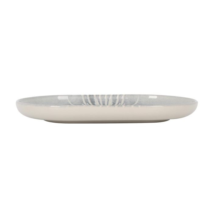 Fuente Ovalada Ivar Nordic Brillo 20x13x2 cm - Inde (24 Unidades) 2 Fuente Ovalada Ivar Nordic Brillo 20x13x2 cm - Inde (24 Unidades) 2