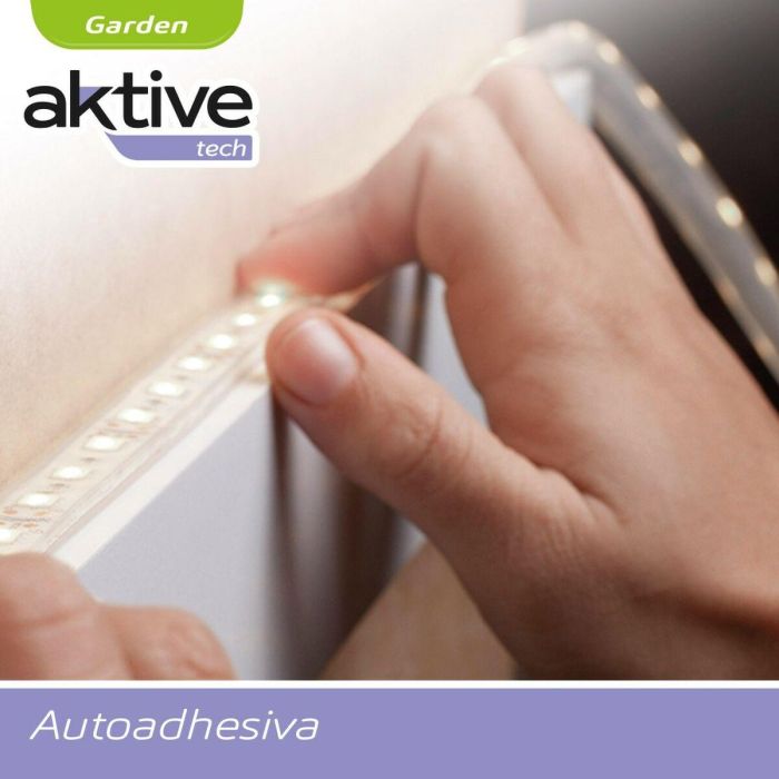 Tira de luces Aktive LED Blanco Jardín 3 m (6 Unidades) 2 Tira de luces Aktive LED Blanco Jardín 3 m (6 Unidades) 2
