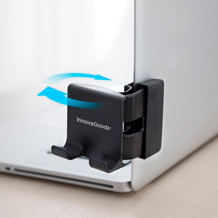 Soporte con Pinza Multiposición para Móvil Cliplink InnovaGoods 4 Soporte con Pinza Multiposición para Móvil Cliplink InnovaGoods 4