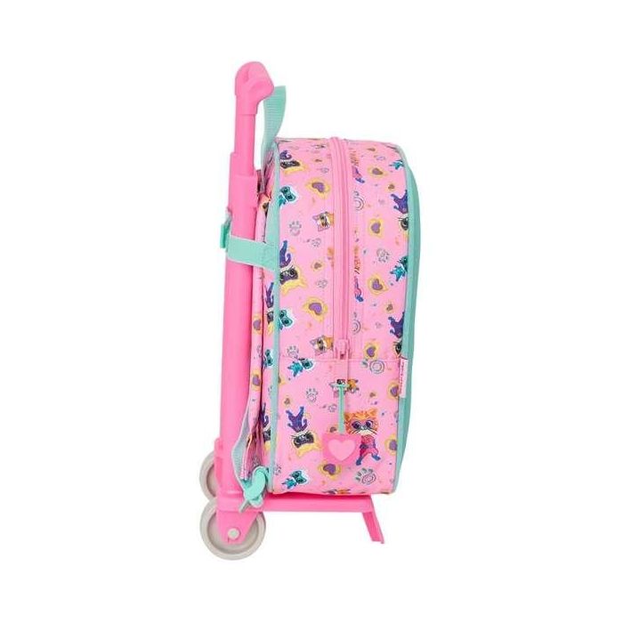 Safta 805 Mochila Con Carro Colección Superkitties - Dimensiones 340x280x100 mm 2 Safta 805 Mochila Con Carro Colección Superkitties - Dimensiones 340x280x100 mm 2