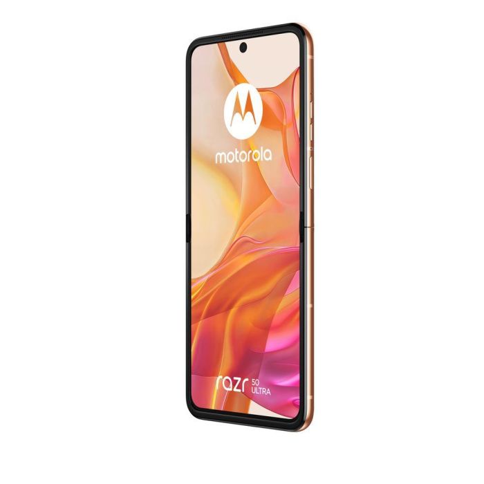 Motorola razr 50 ultra Teléfono Móvil Plegable Android 14 6.9" pOLED + 4.0" Ext. 12GB RAM 512GB 50MP Cámara 5G Durazno IPX8 5 Motorola razr 50 ultra Teléfono Móvil Plegable Android 14 6.9" pOLED + 4.0" Ext. 12GB RAM 512GB 50MP Cámara 5G Durazno IPX8 5