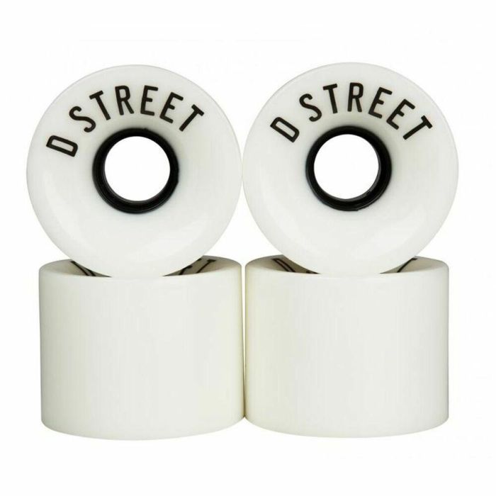 Ruedas Dstreet ‎DST-SKW-0004 59 mm Blanco 2