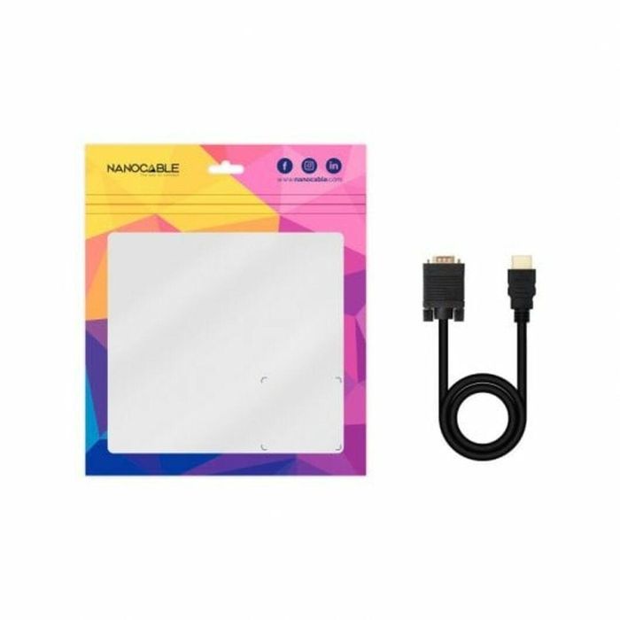 Cable HDMI NANOCABLE 10.15.4348 Negro 1,8 m 1 Cable HDMI NANOCABLE 10.15.4348 Negro 1,8 m 1