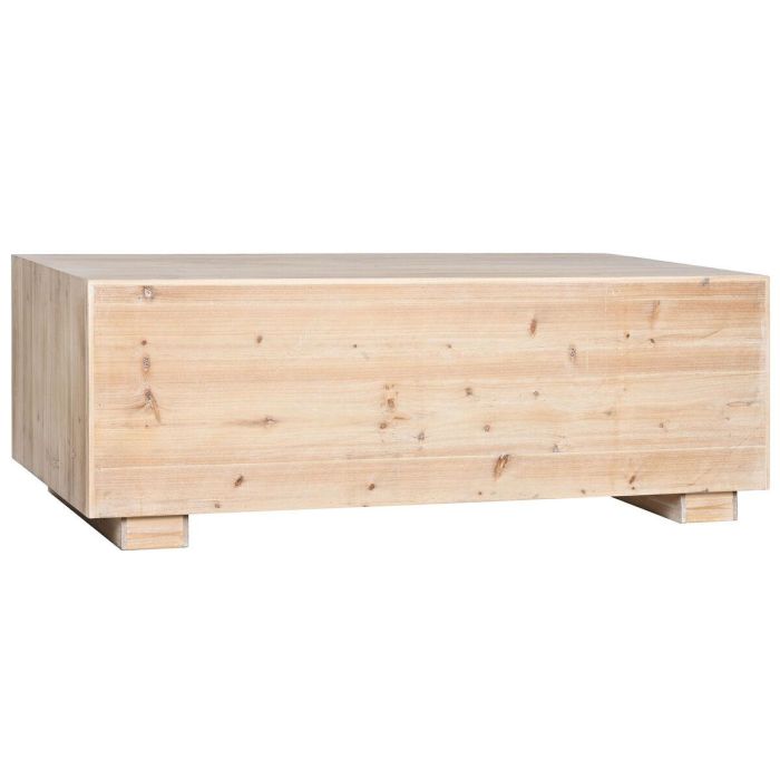 Mesa de Centro Home ESPRIT Natural Madera de abeto Madera MDF 130 x 70 x 46 cm 6 Mesa de Centro Home ESPRIT Natural Madera de abeto Madera MDF 130 x 70 x 46 cm 6