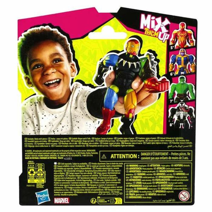 Figura avengers mixmashers con 16 puntos de conexion 12 cm. - modelos surtidos 26 Figura avengers mixmashers con 16 puntos de conexion 12 cm. - modelos surtidos 26