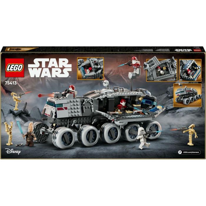 LEGO 75413 Star Wars The Clone Wars Republic Juggernaut - Juguete de construcción para niños de 9+ años 6