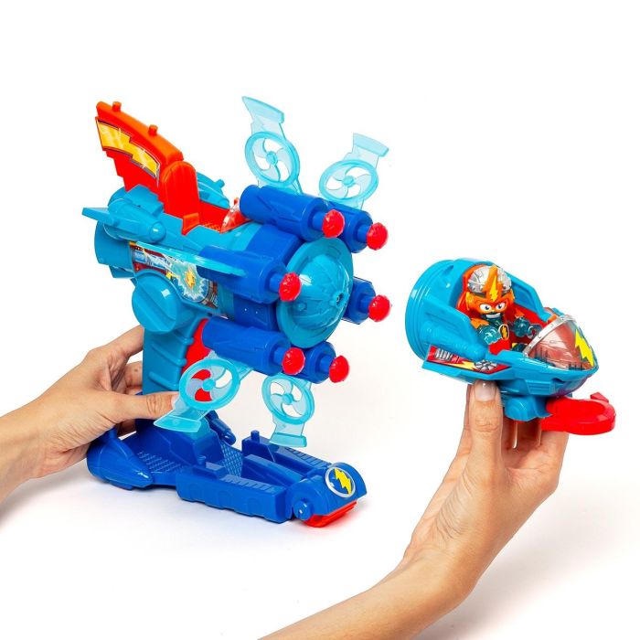 Magic Box Figura Superthings S Blaster Jet con Cargador de Proyectiles Giratorio y 6 Proyectiles - Edad 4+ Años - 39x33,5x13,5 cm 4 Magic Box Figura Superthings S Blaster Jet con Cargador de Proyectiles Giratorio y 6 Proyectiles - Edad 4+ Años - 39x33,5x13,5 cm 4