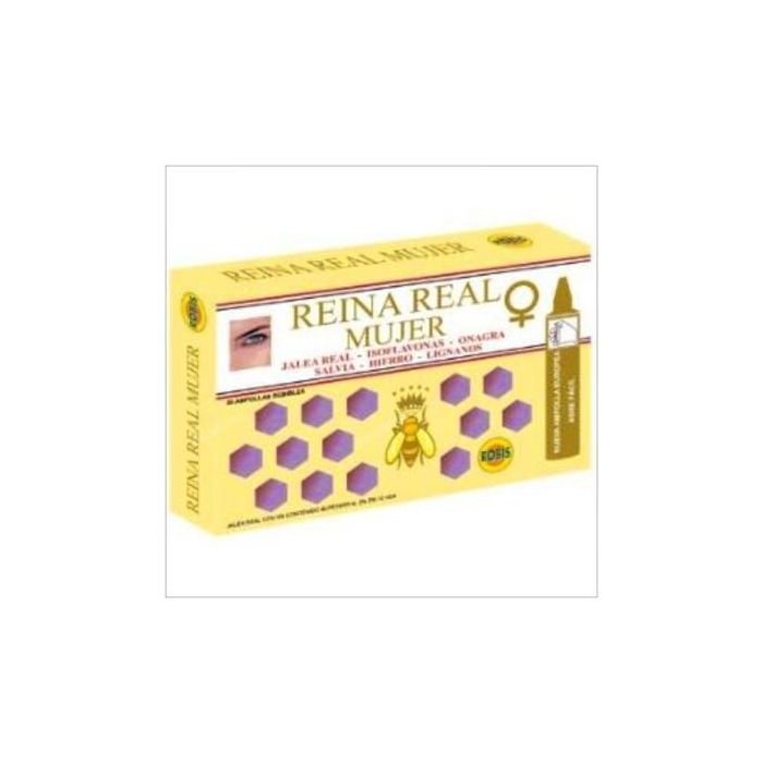 ROBIS Reina Real Mujer 20 Ampollas - Complemento Jalea Real y Salvia para Regulación Hormonal y Ciclo Menstrual