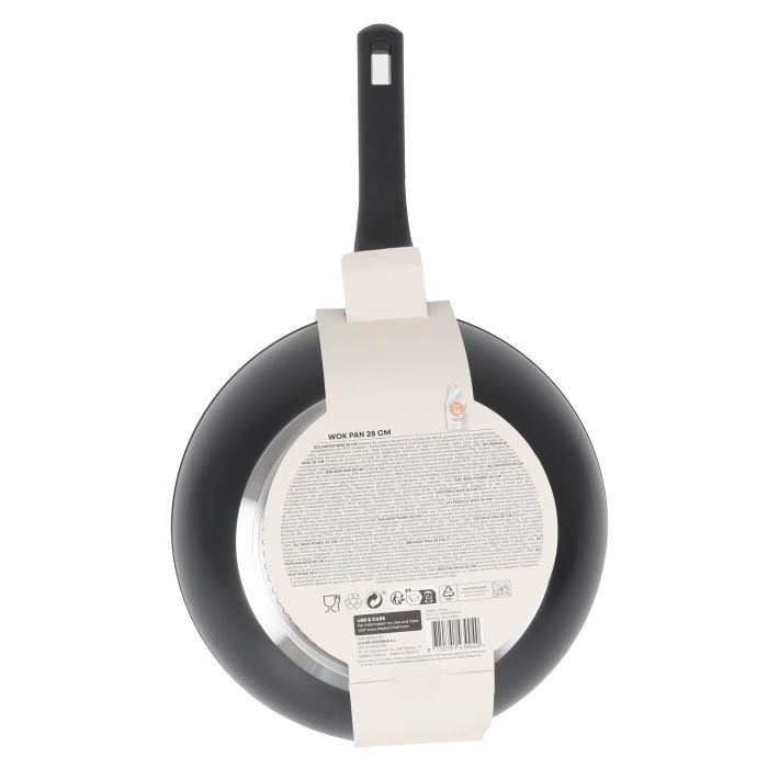 Sartén Wok 28 cm aluminio forjado 3 mm Masterchef (6 Unidades) 3 Sartén Wok 28 cm aluminio forjado 3 mm Masterchef (6 Unidades) 3