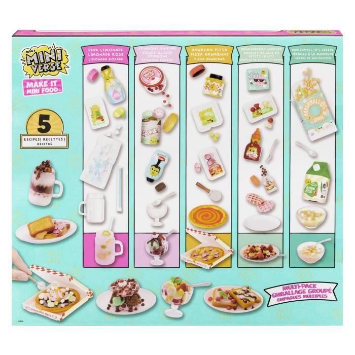 Miniverse Food Series Playset Mini Multipack 591849 Mga 3