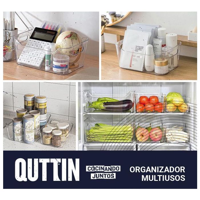 Organizador Multi Pet Quttin 19.5 x 13.7 x 8.3 cm - Inde (24 Unidades) 3 Organizador Multi Pet Quttin 19.5 x 13.7 x 8.3 cm - Inde (24 Unidades) 3