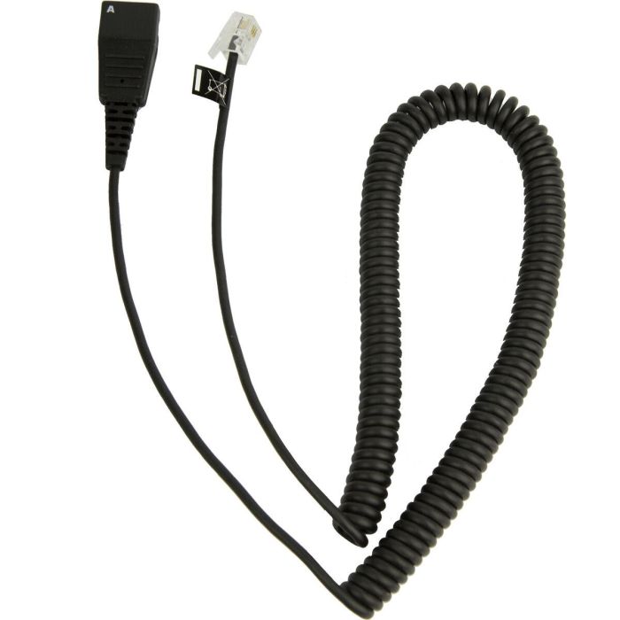 Cable Telefónico Jabra 8800-01-37 (2 m) 0,5 m Cable Telefónico Jabra 8800-01-37 (2 m) 0,5 m
