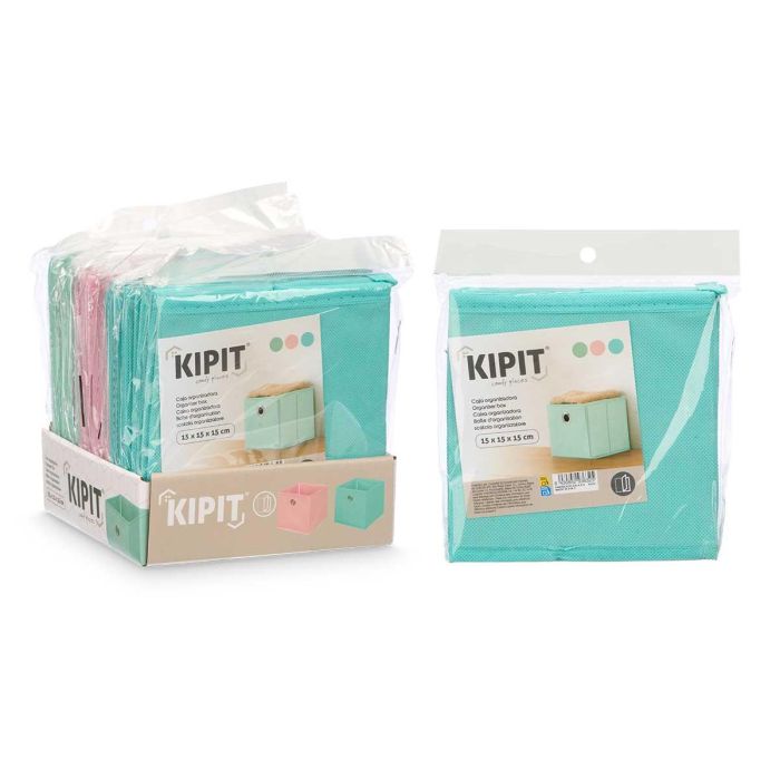 Caja Plegable Organizadora 15X15X15Cm Surtidos Vivo Kipit (24 Unidades) 1 Caja Plegable Organizadora 15X15X15Cm Surtidos Vivo Kipit (24 Unidades) 1