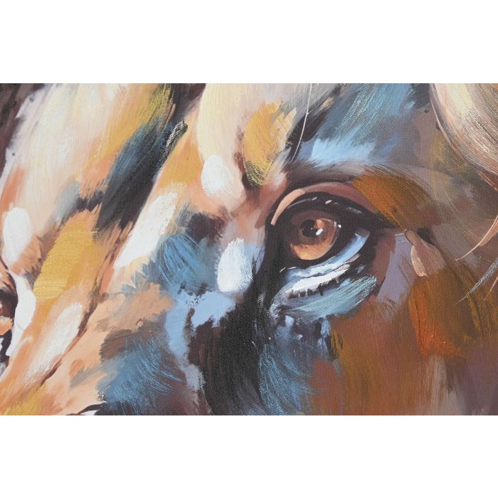 Cuadro Colonial DKD Home Decor Naranja Azul 3.5 x 100 x 70 cm (2 Unidades) 2 Cuadro Colonial DKD Home Decor Naranja Azul 3.5 x 100 x 70 cm (2 Unidades) 2